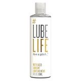 Lube Life Water-Based Personal Lubricant, Lube for Men, Women and Couples, Non-Staining, 8 Fl Oz