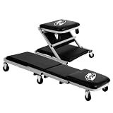Pro-Lift C-2036D Grey 36" Z-Creeper Seat , Black