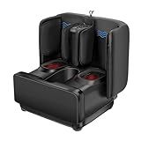 COMFIER 2 in 1 Foot Massager Machine,Shiatsu Foot and Calf Massager with Heat,Kneading,Vibration,Compression Massagers for Feet,Ankle,Leg,Tired Muscles & Plantar Fasciitis,Gift for Men Women