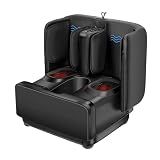 COMFIER 2 in 1 FSA Foot Massager Machine, HSA Shiatsu Foot and Calf Massager with Heat,Kneading,Vibration,Compression Massagers for Feet Health,Ankle & Leg Tired, Plantar Fasclitis,Gift for Men Women