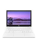 HP Chromebook 11-inch Laptop - Up to 15 Hour Battery Life - MediaTek - MT8183 - 4 GB RAM - 32 GB eMMC Storage - 11.6-inch HD Display - with Chrome OS™ - (11a-na0021nr, 2020 model, Snow White)