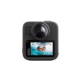 GoPro MAX2 - Waterproof 360 + Traditional Action Camera with Touch Screen, Spherical 8K Video, 29MP 360 Photos, Easy Replaceable Lenses, HyperSmooth Stabilization, 6 Microphones