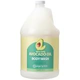 Ginger Lily Farms 100% Pure Avocado Oil Body Wash, 128oz