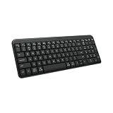 Logitech K250 Compact Wireless Bluetooth Keyboard with Number Pad, Graphite