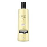 Neutrogena Body Oil, Light Sesame Formula, Fragrance Free, Lightweight Moisturizing Body Oil for Silky, Soft Skin, Non-Greasy Hydration, 8.5 fl oz Bottle, 1 Count