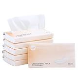 Car Tissue Refills 300 Sheets Facial Tissues Refills for Car Visor Tissue Holder, Travel Tissue Tubes Box Container Perfect Fit for Car Cup Holder