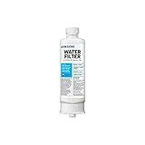 SAMSUNG Genuine Filter for Refrigerator Water and Ice, Carbon Block Filtration, Reduces 99% of Harmful Contaminants for Clean, Clear Drinking Water, 6-Month Life, HAF-QIN/EXP, 1 Pack