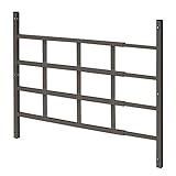 Prime-Line S 4766 Carbon Steel Fixed 4-Bar Window Grill for Home Security and Child Safety, 23-1/2 In. to 38 In., Bronze (1 Set)