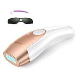 IPL Laser Hair Removal for Women, 41°F Ice-Cooling Contact for Painless Hair Removal, 21J Energy 99% Hair Reduction in 2 Sessions, At-Home Hair Removal Device for Legs, Armpits, Facial, Bikini Line