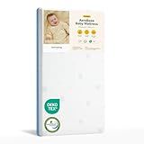 MAMAZING Baby Crib and Toddler Mattress, 2-Stage Breathable Mattress, Non-Toxic, Waterproof Sleep Surface, Machine-Washable Cover for Easy Care, Fits Standard Baby Crib & Toddler Bed