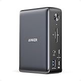 Anker Laptop Docking Station, 13-in-1 USB-C Docking Station, Triple Display with 2xHDMI and 1xDP, 10 Gbps USB-C and 5 Gbps USB-A Data, Ethernet, Audio, SD, 85W Charging for Dell, HP, Lenovo and More