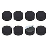 TroyStudio Speaker Isolation Feet, 1.2" (8 Pcs) EVA Acoustic Foam Pads for Studio Monitor Pair, Turntable Isolation Base to Reduce Vibration & Resonance, Non Slip Spikes for Desktop, Home Theater