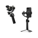 GoPro Fluid Pro AI 3-Axis Gimbal Stabilizer for GoPro Cameras and Smartphones, Subject Tracking, Lighting, Wireless Camera Control, Portable, Vlogging, 360° Rotation, Device Charging