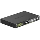 NETGEAR 24-Port PoE Gigabit Ethernet Unmanaged Network Switch (GS324P)