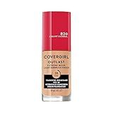 Covergirl Outlast Extreme Wear 3-in-1 Full Coverage Liquid Foundation, SPF 18 Sunscreen, Creamy Natural, 1 Fl. Oz.