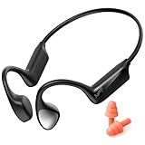 Aamft Bone Conduction Headphones - Bluetooth 6.0 Open Ear Headphones, Comfort Fit Wireless Headphones with Mic, 10hrs Playtime, IPX6 Sweatproof, Lightweight,Premium Loud Sound for Running,Sport,Travel