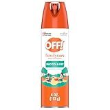 OFF! FamilyCare Insect & Mosquito Repellent Aerosol, Smooth and Dry Formula Bug Spray, Provides up to 6 Hours of Protection, 4 oz
