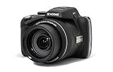Kodak PIXPRO Astro Zoom AZ528-BK 16 MP Digital Camera with 52x Optical Zoom 24mm Wide Angle Lens 6 fps Burst Shooting 1080P Full HD Video Wi-Fi Connectivity and a 3" LCD Screen (Black)