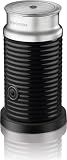 Nespresso Aeroccino 3 Milk Frother, Black, Steel