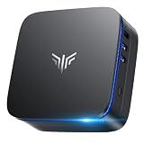 KAMRUI AK1PLUS Mini PC Computer, Intel Celeron N5095 (Up to 2.9GHz), 16GB RAM 256GB SSD, Dual 4K Mini Desktop Computer, Support 2.5'' SSD Expansion, WiFi, Bluetooth, Ethernet, Business Home Office PC