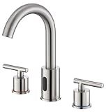 Charmingwater Touchless Bathroom Faucet for 3 Hole