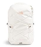 The North Face Women's Jester Luxe Everyday Laptop Backpack, Gardenia White/Burnt Coral Metallic, One Size