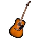 Fender California Debut Redondo Series Beginner Acoustic Guitar, Sunburst