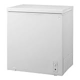 Kenmore Deep Freezer - Convertible Refrigerator/Chest Freezer, 1 Basket, Garage Ready, Meat Storage, Front Drain, Congelador For Home, Apartment, Basement, Cottage, 7.0 Cubic Feet, Stand Up White