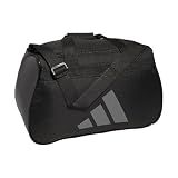 adidas Power Gym Bag – Lightweight Small Duffel, Black/Grey Four, OSFA