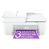 HP DeskJet 4227e Wireless All-in-One Color Inkjet Printer, Scanner, Copier, Best-for-Home, 3 Months of Instant Ink Trial Included (6W7F0A)