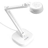 INSWAN INS-1 Classic USB Document Camera/Webcam – 8MP, Auto Focus, LED, Mic, Perfect for Desktop Teaching, Compatible with Windows/Mac/iPad/Chromebook, Ideal for Distance Learning & Live Demos, White