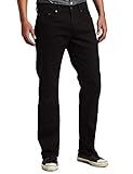 Levi's Men's 559 Relaxed Straight Fit Jean - 36W x 32L - Black - Stretch
