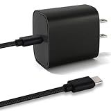 EGK 15W USB C Fast Charger for Kindle Fire Tablet (9-13th) HD 8 10 11 Max(Plus/Kids/Kids Pro) Paperwhite/Scribe E-Reader(11th) with 6.6Ft Type-C Cable
