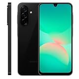 SAMSUNG Galaxy A26 5G 2025 with AI | 256GB, 8GB, Dual SIM | 6.7" 120Hz AMOLED, IP67 Water Resistant, Android 15 | International Model Factory Unlocked for T-Mobile, Global | 25W Charger Bundle (Black)