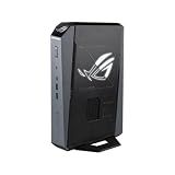 ROG GR70 Gaming Mini PC with AMD Ryzen 9 9955HX CPU, NVIDIA GeForce RTX 5070 Mobile GPU, 32GB DDR5 RAM, 2TB NVMe SSD, Triple-Fan QuietFlow Cooling, Wi-Fi 7 & BT 5.4, extensive I/O, and ARGB Lighting