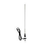 Herdio Waterproof Marine Antenna Rubber Duck Dipole Flexible Mast FM AM Antenna for Boat Radio Car ATV UTV RZR SPA