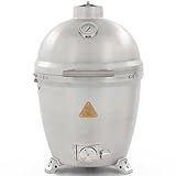 Blaze 20‑Inch Cast Aluminum Kamado Grill | Heavy-Duty 1″ Cast Aluminum Body | 20″ Hex Stainless Grates | Tongue‑and‑Groove Seal | BLZ‑20‑KAMADO