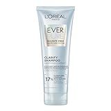 L'Oreal Paris Clarify Sulfate Free Shampoo with Antioxidants, Clarifying Shampoo for Hard Water Exposure and Styling Build-up, EverPure, 6.8 Fl Oz