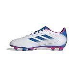 Adidas Unisex-Adult Goletto IX Firm Ground/Multi Ground Soccer, White/Bright Royal/Team Shock Pink, 10
