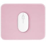 ZYAOTWQZ Pink Mouse Pad, Nice and Cute Mouse Pad, Splash-Proof Textured 10.2 x 8.2Inch, Stitched Edge Non-Slip Waterproof Rubber