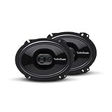 Rockford Fosgate P1683 Punch 6"x8" 3-Way Coaxial Full Range Speakers - Black (Pair)