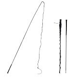 Lontcs Horse Lunge Whip for Training,5.9 Feet Long Stick with 6.3 Feet Drop, Detachable in 2 Sections – Equestrian Riding & Lunging Tool,Dressage Whips for Horses or Pig Accessories