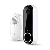Arlo Video Doorbell 2K + Chime 2 (2nd Gen, Latest Release), Wireless or Wired Option, 2-Way Audio, Night Vision, Head to Toe View, Package Detection, Person & Vehicle Recognition, 1-Month Secure Plan