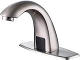 Derpras Touchless Bathroom Faucet with Automatic Sensor Function