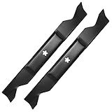budrash 405380 Mower Blades for Hu sqvarna Craftsman Poulan Pro 46" Lawn Tractor, 532405380 High Lift Blades for Hu sqvarna YTH22V46, YTH20K46, Craftsman YT3000 46" Deck, Replace PP21011, 532403107