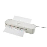 Amazon Basics 9-Inch Thermal Laminator Machine with Quick Warm-Up, 2 Heat Settings, Jam Release for Documents and Photos, White
