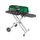 Coleman RoadTrip 285 Portable Stand-Up Propane Grill with 3 Adjustable Burners & Instastart Ignition, 20,000 BTUs of Power for Outdoor Cooking, Camping, Tailgating, Grilling, BBQs, & More