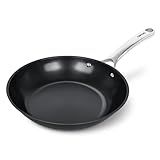 CASTIVO Carbon Steel Frying Pan 9.5" - Pre-Seasoned Carbon Steel Skillet, Lightweight, Natural Non-Stick, Induction Compatible