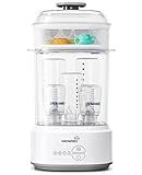 Grownsy Compact Baby Bottle Sterilizer and Dryer with Fast Sanitization