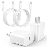 iPhone 14 13 12 11 Charger Fast Charging, 2Pack USB C Charger with 6FT Cord